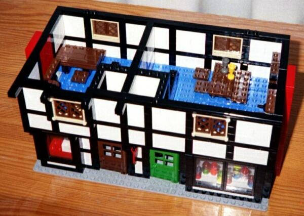 Tudor Shops Building Instructions Use Your Own Legos to Build This Custom Model Etsy UK