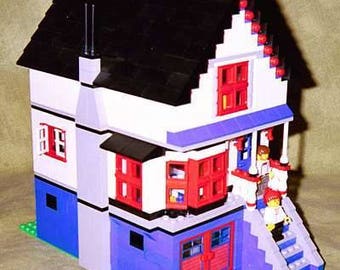 Istruzioni per la costruzione di Victorian House: usa i tuoi LEGO per