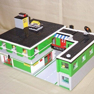 Hospital building instructions - use your own LEGO pieces to build this custom model