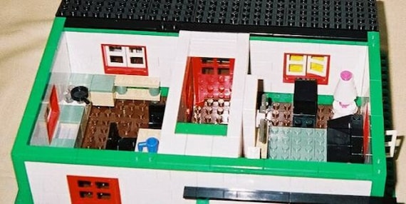 Farmhouse Building Instructions Use Your Own Legos to Build This