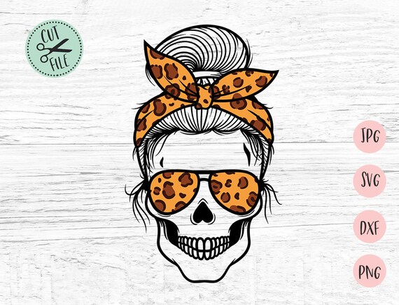 Download Cheetah Skull Mom svg, Mom Life Svg, Skull Svg, Mom Life ...