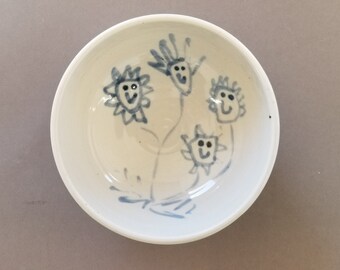 Bowls- Smiling Flowers