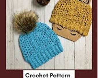 Crochet Pattern| Winter Wonders Beanie| Crochet Hat pattern | Crochet Beanie Pattern| Hat patterns|