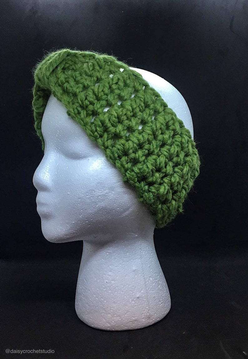 Handmade Headband Chunky Headband Wool Headband Ready to ship Cozy Ear Warmer
