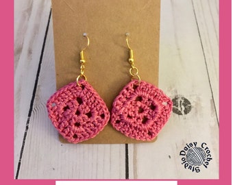 Crochet Pattern| Ainsley Earrings| Crochet earrings pattern | Crochet Jewelry Pattern| Earring patterns| Crochet Thread Pattern