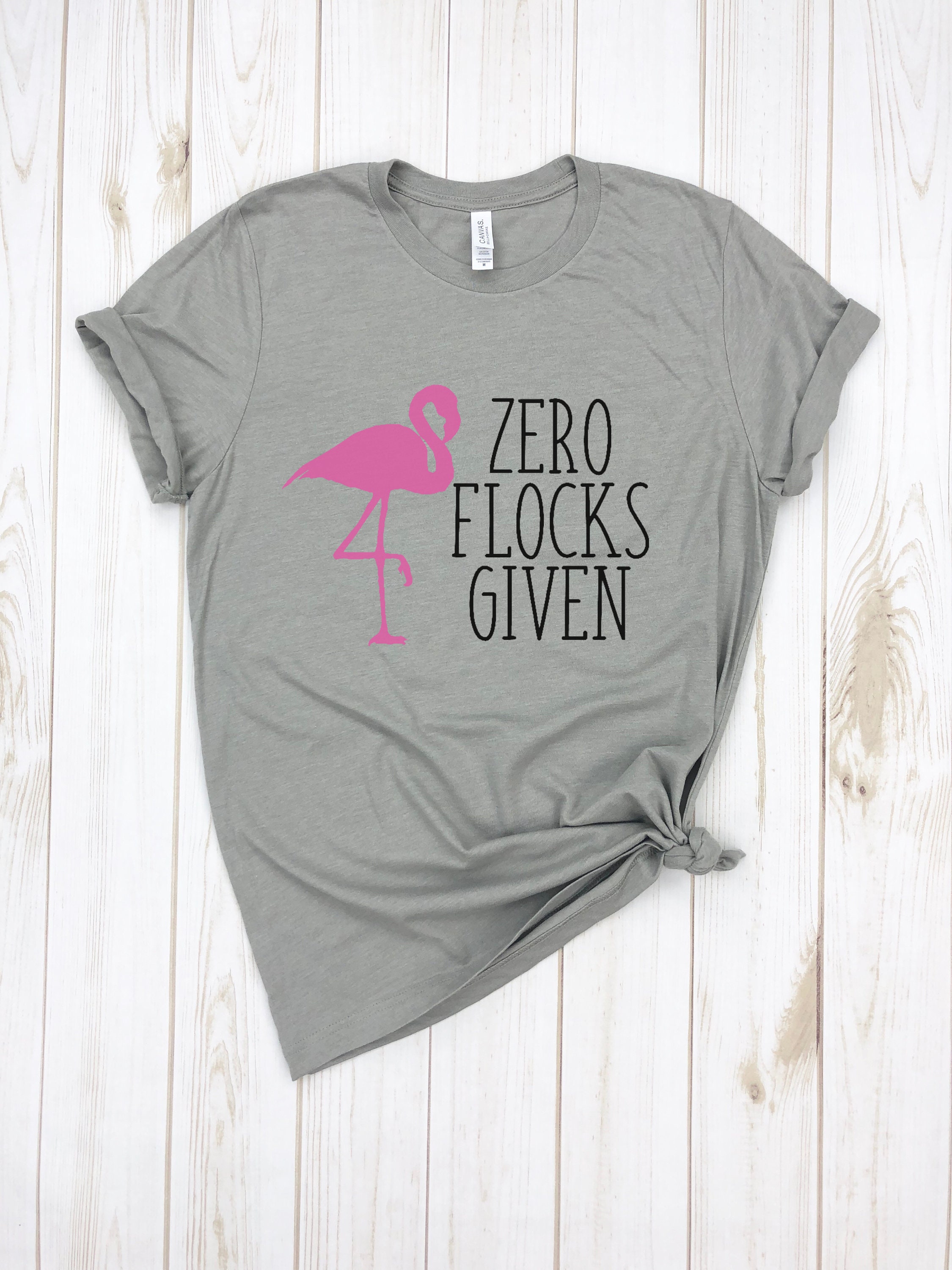 Camisetas Sin Mangas Zero Flocks Given Funny Flamingo Tank Camisetas Sin Mangas Zero Flocks Given Funny Flamingo Tank