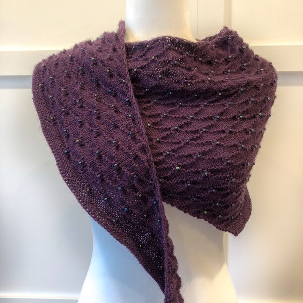 Beaded Shawl Etsy