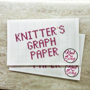 Knitter's Graph Paper Pads