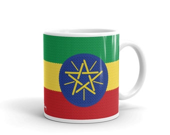 Ethiopia Knitting Mug