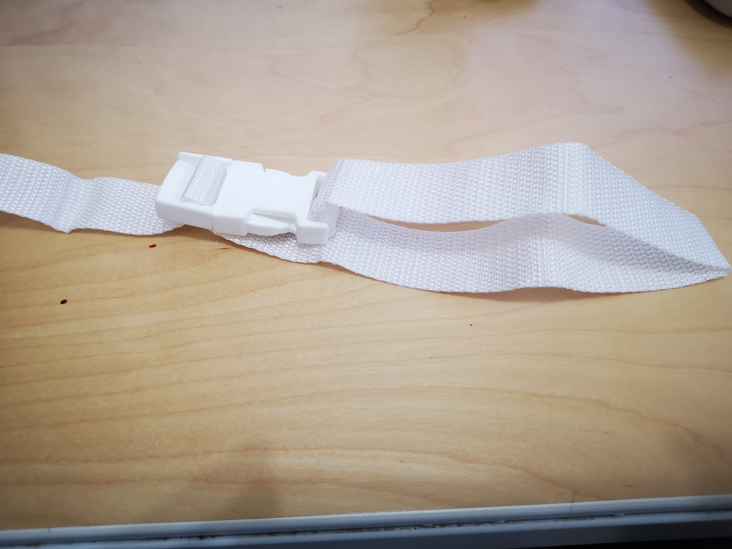 30cm nylon strap loop with clip / connector. 25mm wide New Etsy