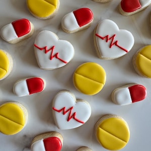 12 mini Kekse, Nurse Day Kekse