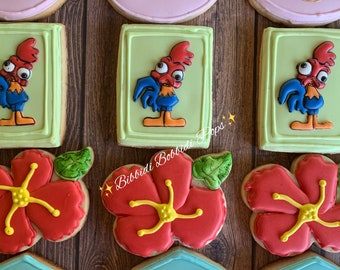 Moana Sugar Cookies Etsy Moana Sugar Cookies Etsy