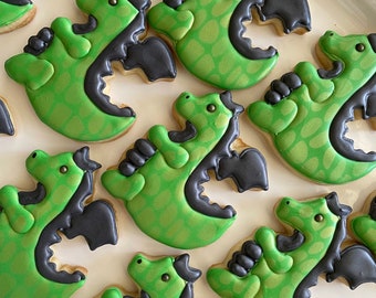 12 dragon sugar cookies