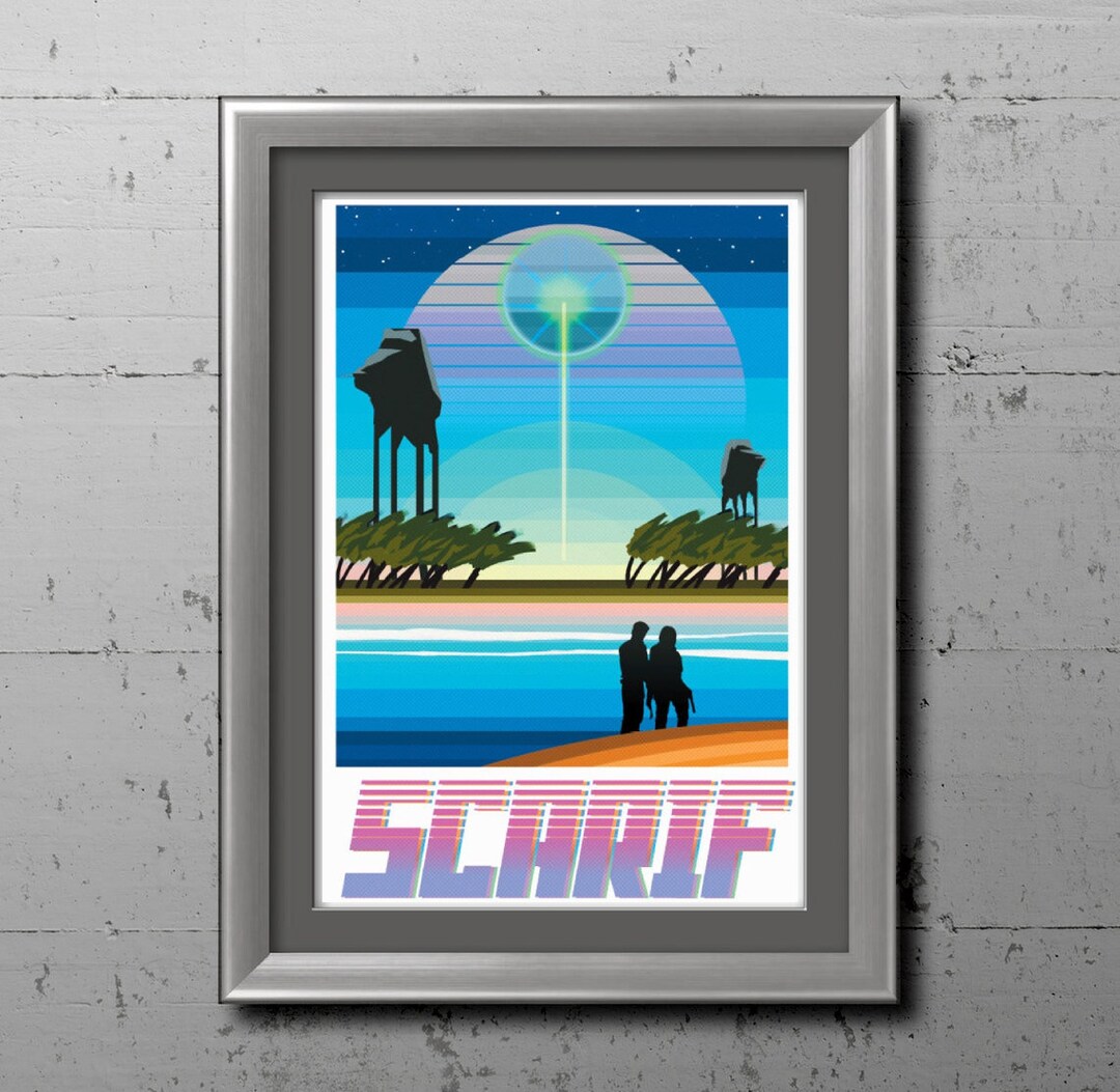 SCARIF - Travel Poster - Star Wars - 13