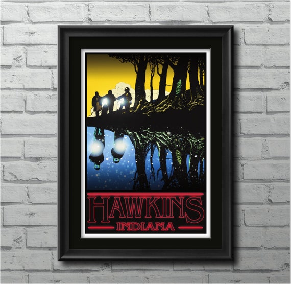 Stranger Things 5 Hawkins Will Fall Season 5 Home Decor Poster