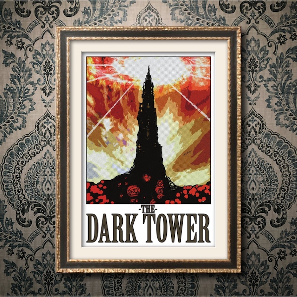 DARK TOWER - Travel Poster - Stephen King's Dark Tower - 13"x19" (Direct from the Artist)
