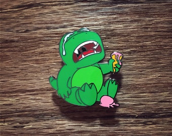 Enamel Pin - Little Dinosaur Big Feelings ™ “Splat!” - 1.5"