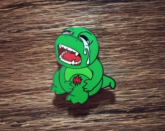 Enamel Pin - Little Dinosaur Big Feelings ™ “Ouch” - 1.5"