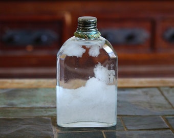 Sturmglas | Grüne Kordel | wettervorhersage - glasbarometer - rustikales wohnkultur - wettervorhersage - handgemachtes geschenk - geformte glasflasche