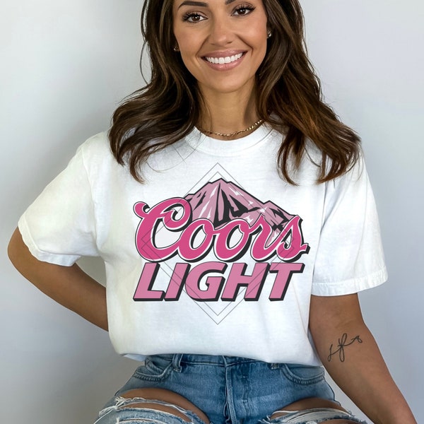 Coors Light | Beer | pink Coors Light | Trendy Png | Coors Light Png | Png file | Blue Collar | Digital Download | Beer Png | Western Png |