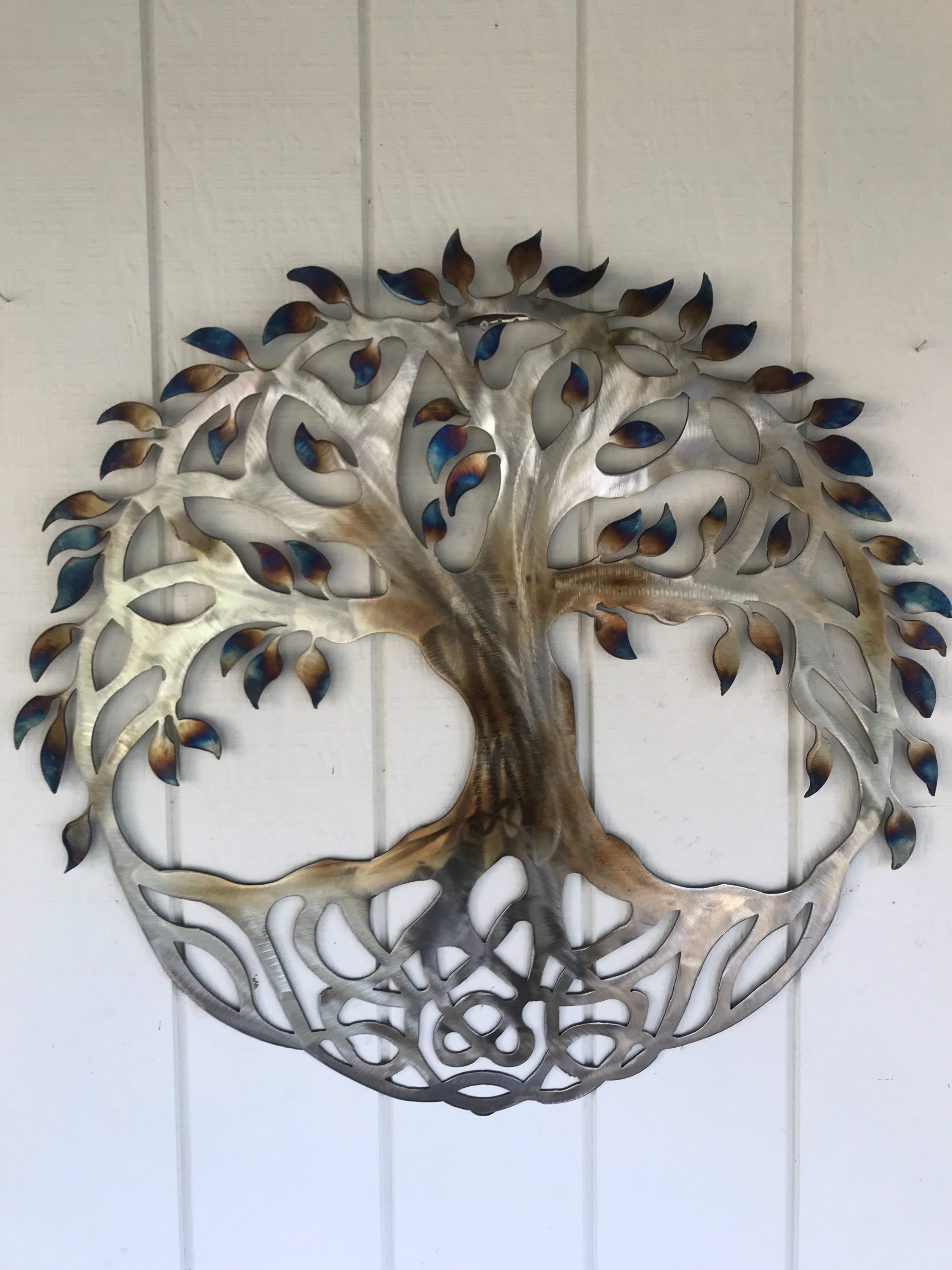 Celtic tree of life wall art Etsy
