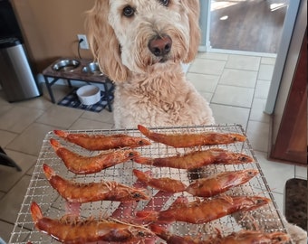 Charlie's Treats | Air Dried Large Shrimp | 8 pieces | Natural Single Ingredient dog treats