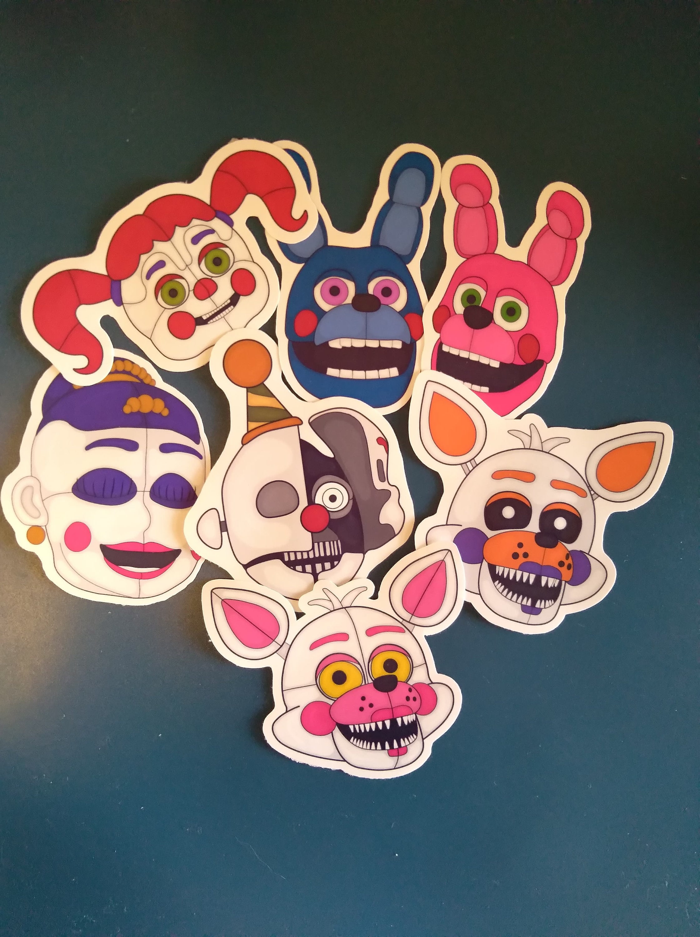 FNAF Funtime Chica Sticker for Sale by ChocolateColors