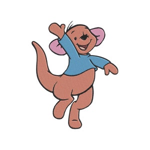Winnie The Pooh Roo Fill Embroidery Design - Instant Download