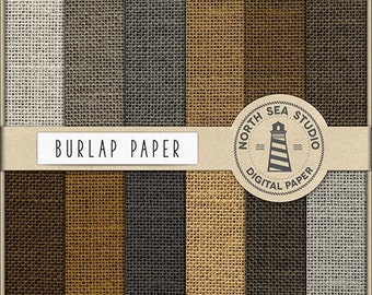 Burlap digital paper burlap paper jute backgrounds neutral colors digital scrapbooking 12 jpg 300 dpi files download