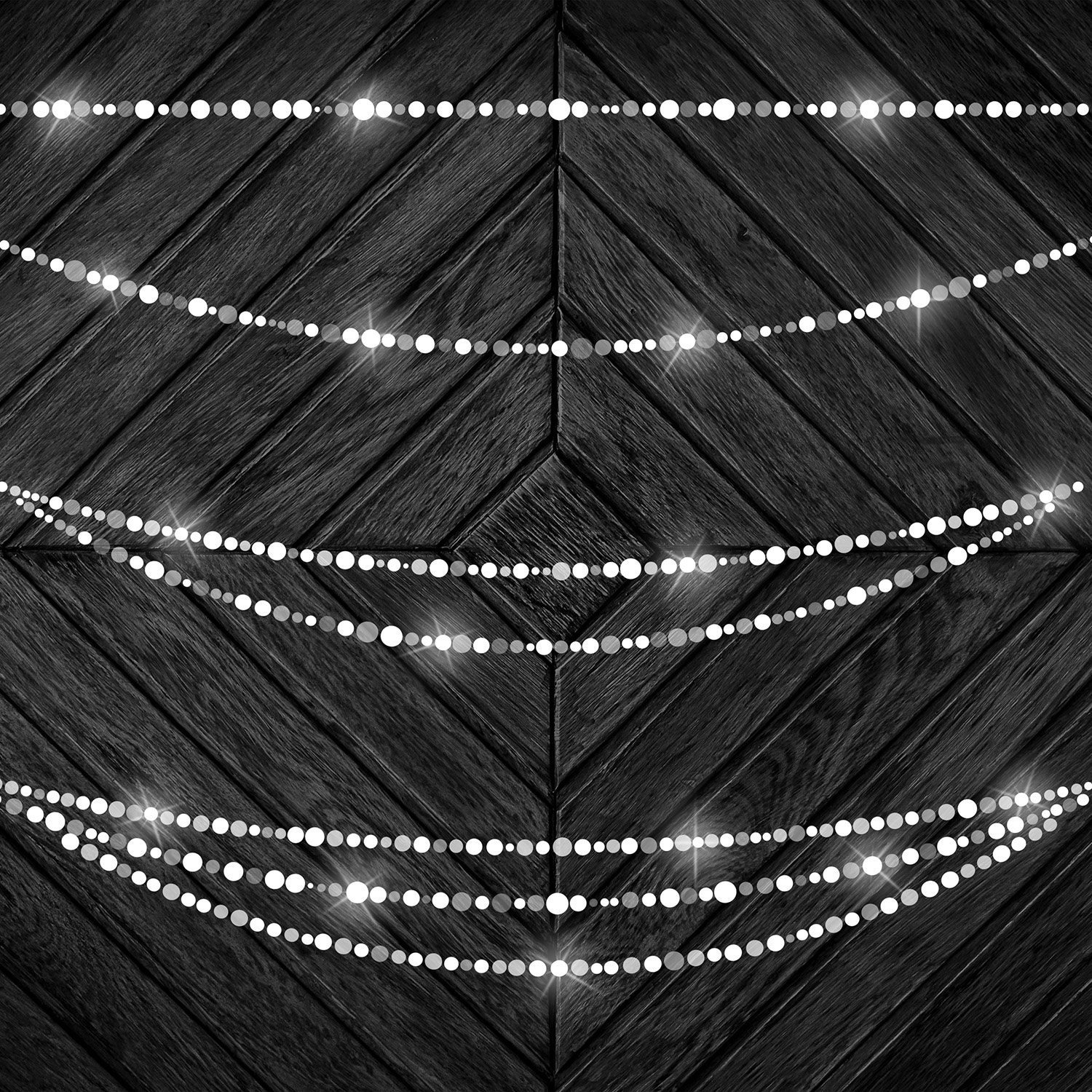 Bokeh String Lights Clipart, Bunting Fairy Lights, Sparkle String ...