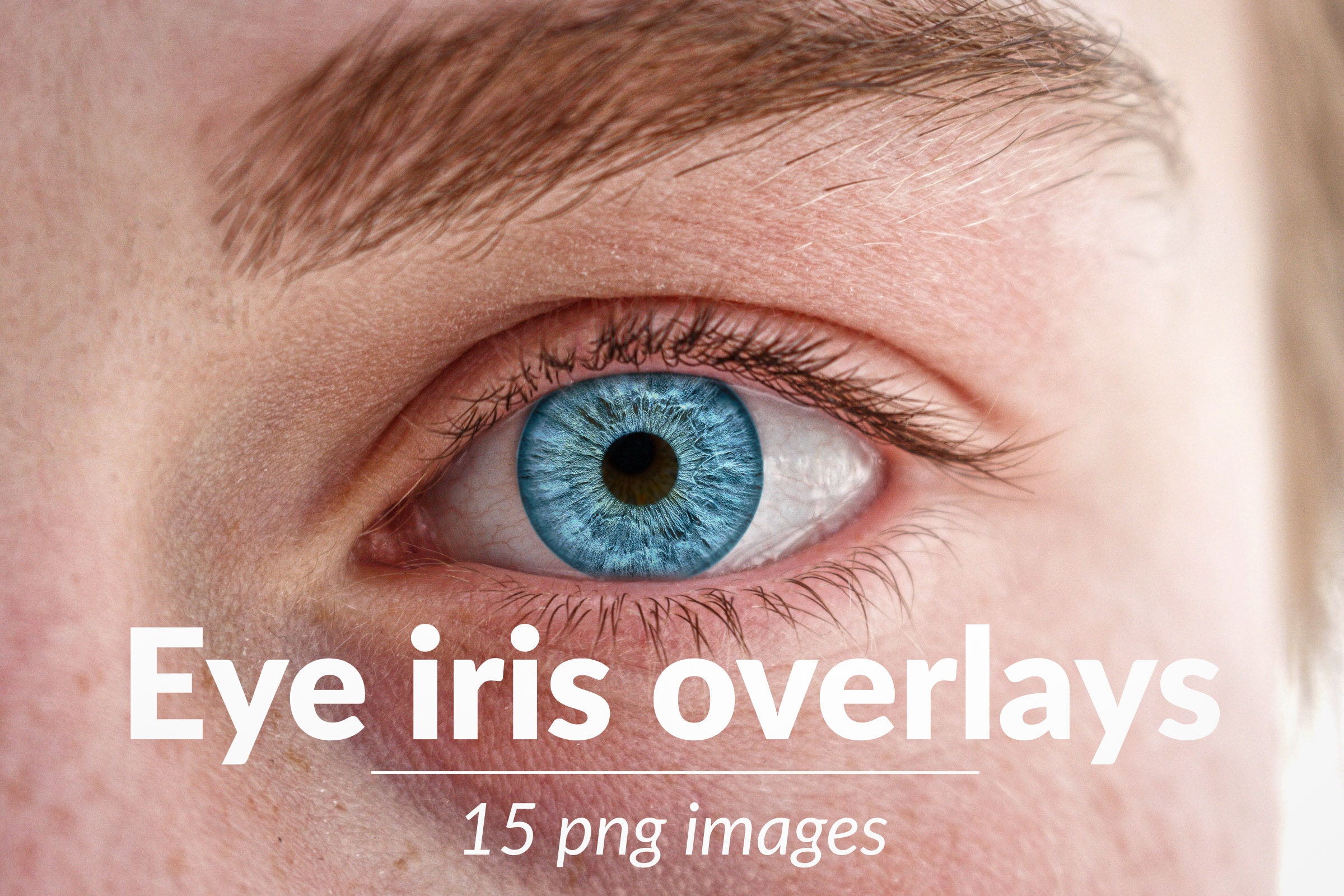 Eye Iris Clipart Doll Eyes Digital Collage Sheets Photo - Etsy