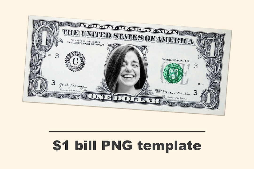 One Dollar Bill Template, Png Overlay, 1 Dollar Bills, Money One Dollar Bill Template, Png Overlay, 1 Dollar Bills, Money