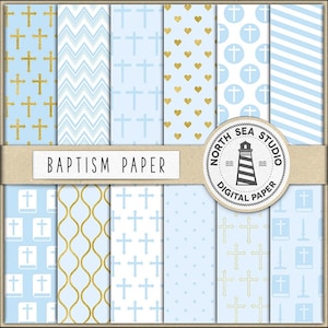 Hijo de Dios, papel digital de bautismo, papel de primera comunión, santa cruz, santa biblia, para invitaciones, scrapbooking, descarga digital