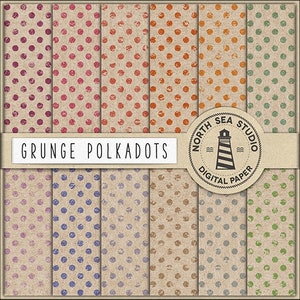 Grunge digital paper instagram background grunge polkadots paper grunge backgrounds digital scrapbooking 12 jpg 300 dpi download