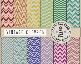 Vintage zigzag digital paper chevron paper vintage background digital scrapbooking 12 jpg 300dpi files download