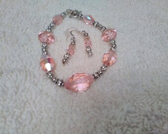 Beautiful pink sparkly beads