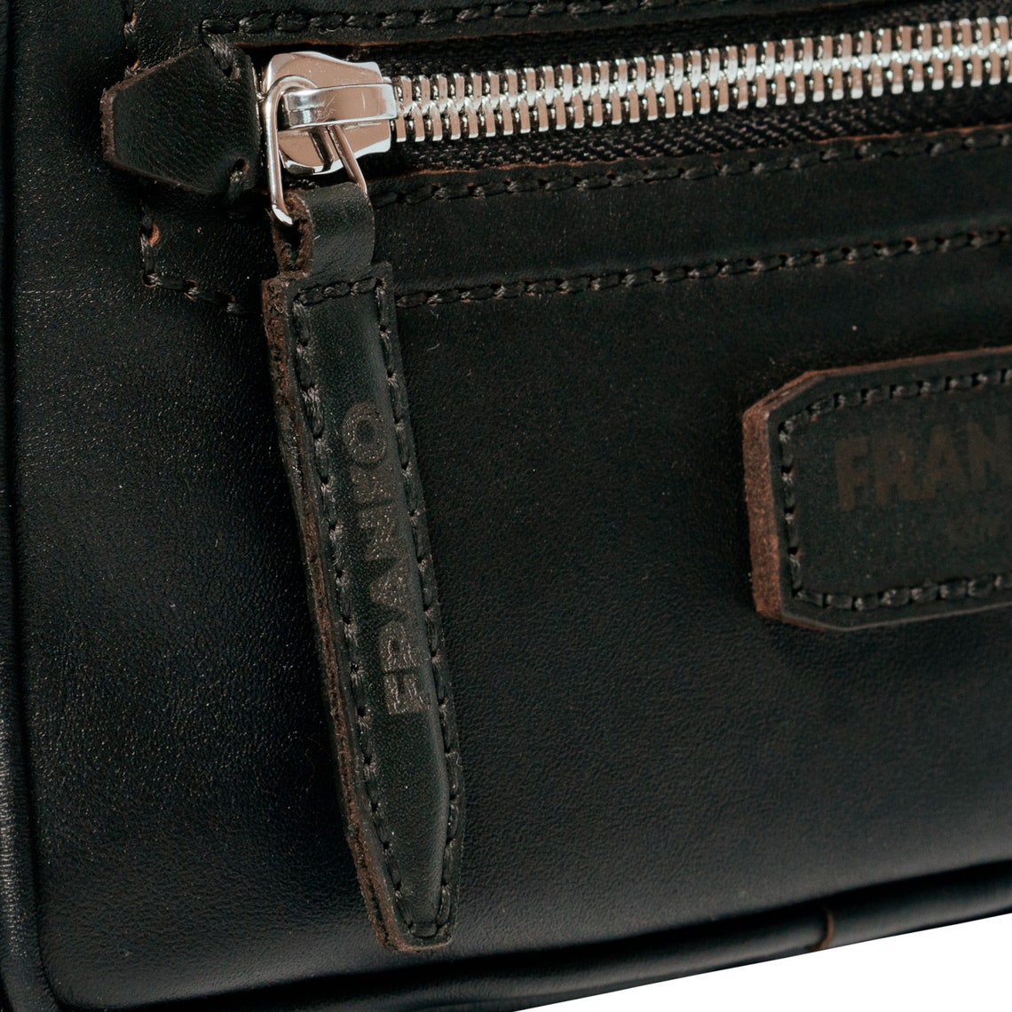 Belt black bag Unisex crossbody bag leather hip bag Etsy