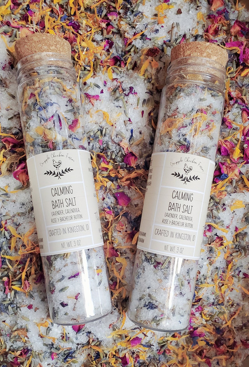 Floral Bath Salts - Etsy