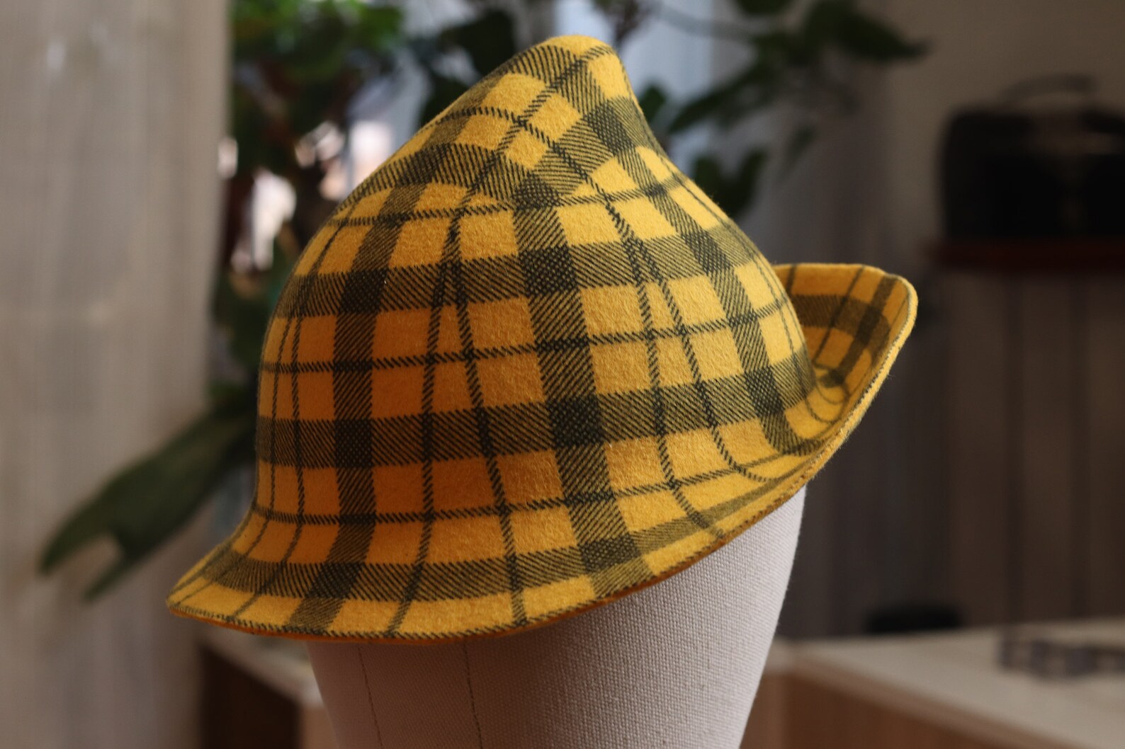 Yellow hat witch / wizard style | Etsy