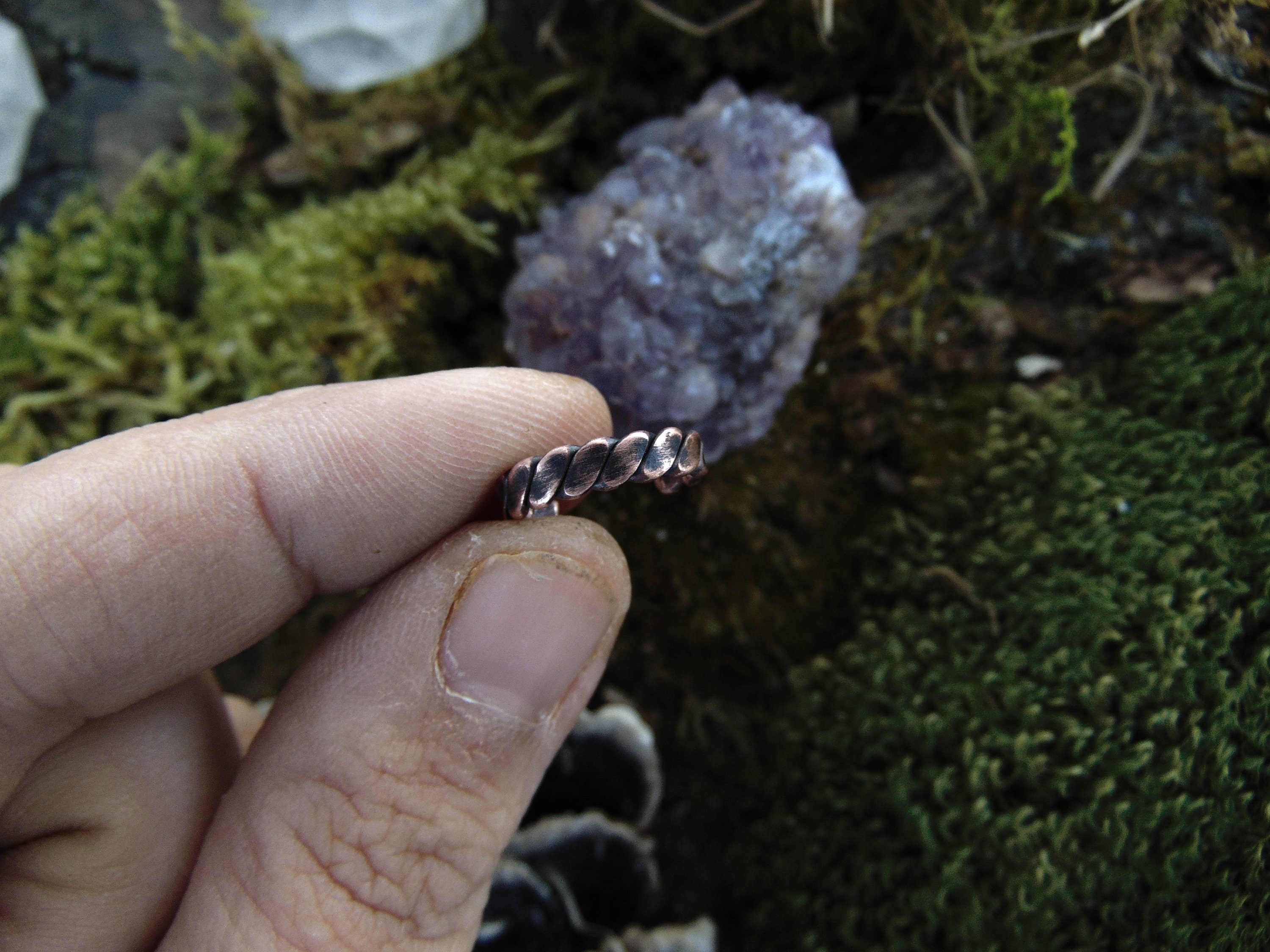 Copper Viking Ear Cuff Celtic Nopiercing Earring Dainty Etsy Ireland