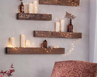 LED Fairy Lights, Warm White Copper String Lights, Battery Operated