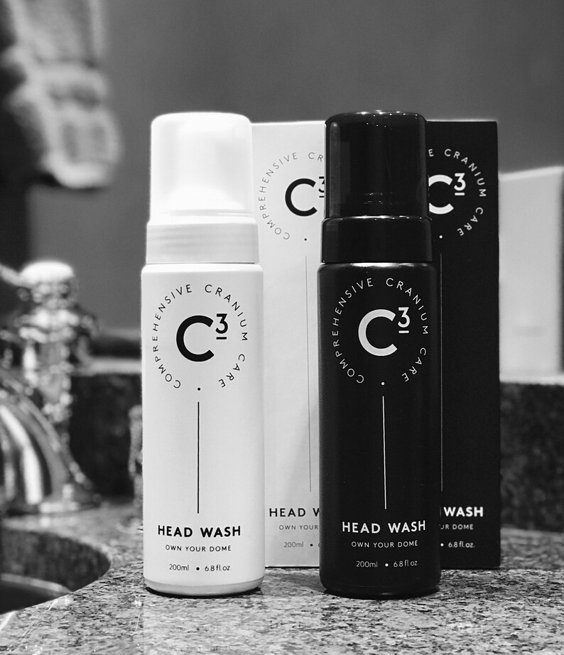 Head Wash for Bald Heads Buzzed and Shaved Heads Gentle Etsy