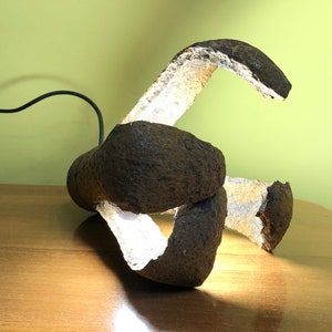 Upcycled Military Desk or Floor Lamp | Made from real WW1 1916 year Relic | Expensive Gift for Men
