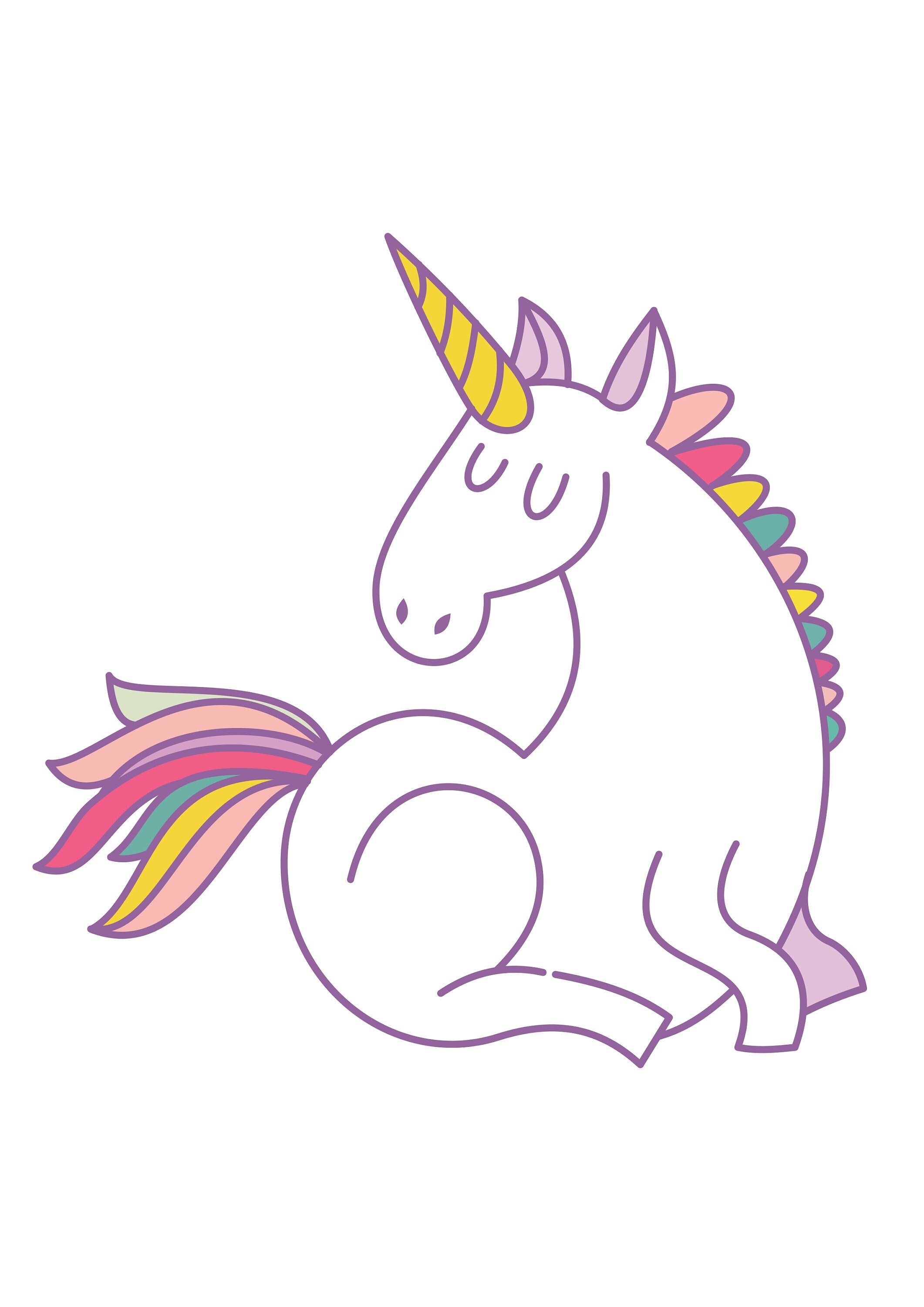 Free Free Unicorn Wall Svg 699 SVG PNG EPS DXF File