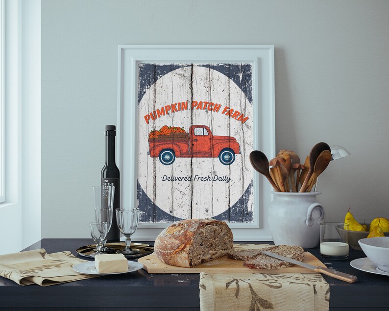 Farmhouse Decor Pickup Truck Farmhouse Wall Decor farmhouse Etsy