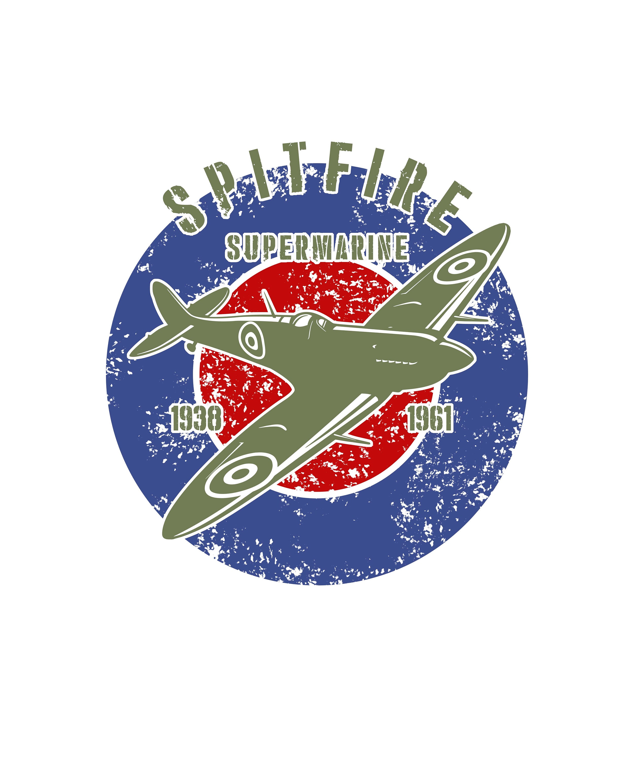 Supermarine Spitfire Digital Download Spitfire SVG Spitfire Etsy