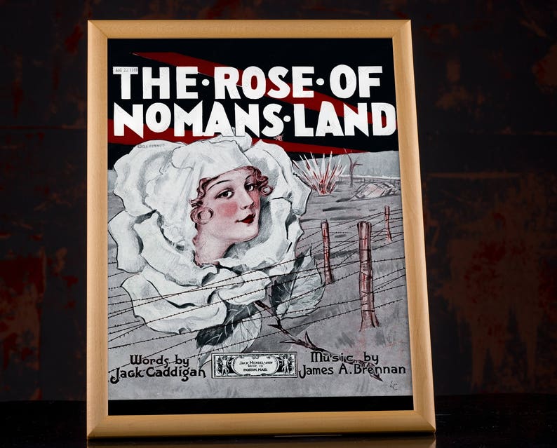 A3//A4 SIZE WWI POSTER # 16 IN THE NAME OF MERCY GIVE RED CROSS NURSE 1917
