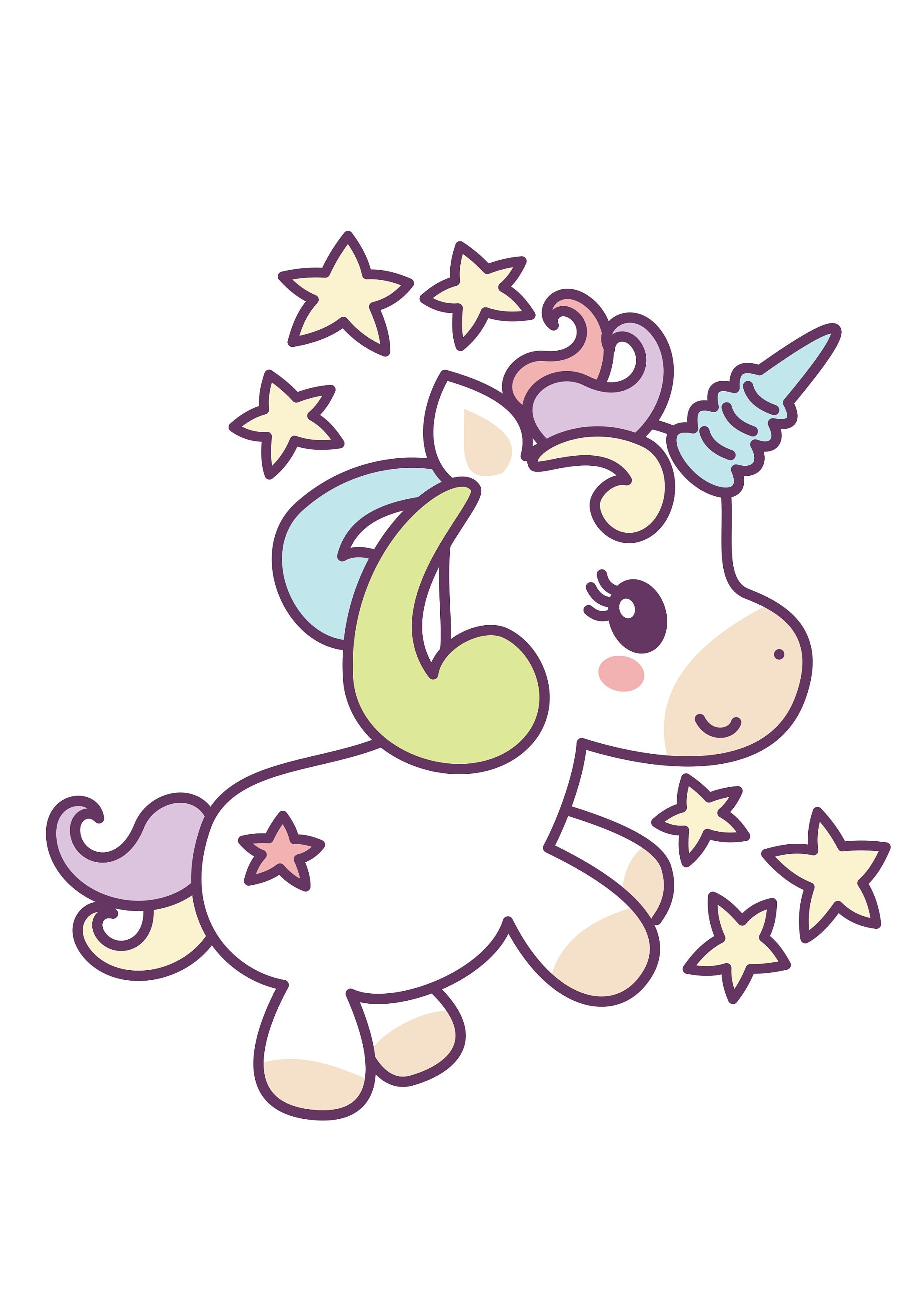 Free Free 342 Cute Baby Unicorn Svg SVG PNG EPS DXF File