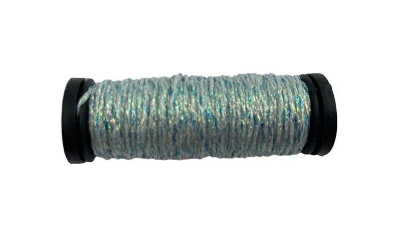 Blue Ice 1432 Kreinik Metallics #12 Tapestry Braid 10 meters 1 spool
