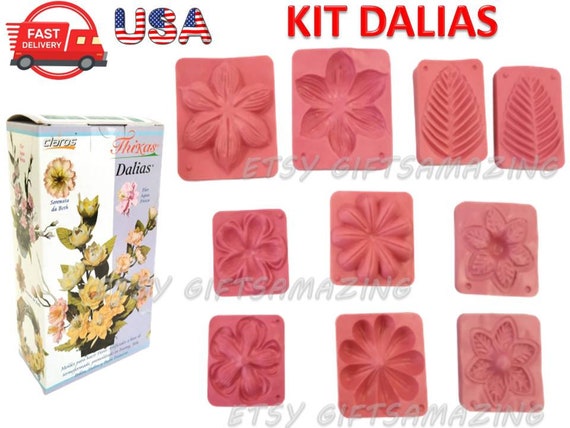 3D Molds for Flowers Kit Dalias Plastic Mold for Eva Foam - Etsy 3D Molds for Flowers Kit Dalias Plastic Mold for Eva Foam - Etsy